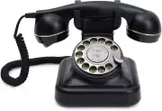 Audio Guest Book Wedding Phone Retro Voice Recorder 32GB Rotary Black - NIB