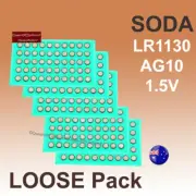 50 ~250 LR1130 /AG10 Loose Battery 1.5V Alkaline Batteries Button Cell 0%Hg
