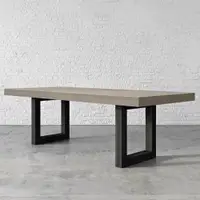 在飛比找ETMall東森購物網優惠-侘寂風實木餐桌復古原木大板桌簡約辦公桌長桌設計師極簡會議桌