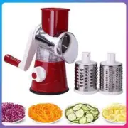 Manual Rotary Cheese Grater for Vegetable Cutter Potato Slicer Mandoline Multifu
