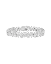 Diana M. 14K 33.14 ct. tw. Lab-Grown Diamond Tennis Bracelet