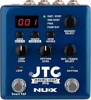 NUX JTC PRO Drum Loop PRO Dual Switch Looper Pedal 6 hours recording time 24-bit and 44.1 kHz sample rate