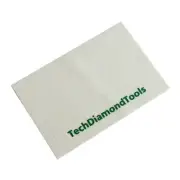 TechDiamonTools Wool Cloth for Buffing or Polishing with Pastes/Powders, Green