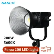 Nanlite Forza 200 200W Daylight LED Video Light 5600K COB Photography Lighting