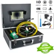 Sewer Camera 9'' Screen Borescope Video Pipe Inspection Endoscope System