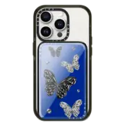 PowerThru Power Bank Slim Power Bank MagSafe Compatible Metallic Butterfly