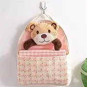 JSEIAJB Cotton Storage Bag Dormitory Door Wall Hanging Bag Wall Hanging Wall Hanging Sundries Storage Bag Artifact