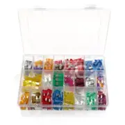 300PCS Blade Fuse Assortment Kit Car Truck Motorcycle Boat Medium Small Fuses (for: Fiat)