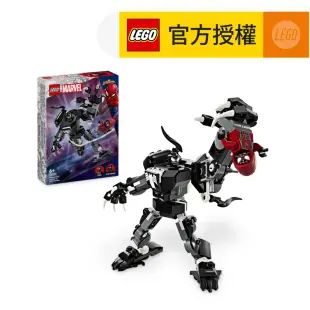 LEGO® Marvel Super Heroes 76276 Venom Mech Armor vs. Miles Morales (超級英雄玩具,毒魔,機甲,兒童玩具,玩具,禮物)