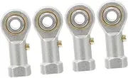 HAWILLOSCH 4 Pack Spherical Rod End Bearings Rod End Ball Joints for Wide Separation Points High Precision Easy Mounting Steel Construction