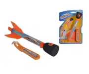 Simba 107202415 - Flying Zone - Space Rocket Pfeifrakete - New