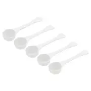 Micro Spoons 3 Gram Measuring Scoop Plastic Round Bottom Mini Spoon 15Pcs