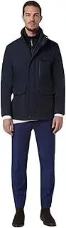 [Andrew Marc] Women's Short 3 Layer Softshell Fabric Hoyt Sb Zip W/Bib Neoprene Storm Cuff