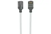 Kordz Professional Slim Profile CAT6 Network Patch Cord White - 1.0m [K23045-0100-WH]