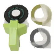 Embossing Label Maker Portable Label Making Embosser With Ribbon For Craft