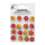 Little Birdie Clarissa Paper Bouquet 16/Pkg-Boho Vibes