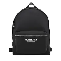 在飛比找PChome24h購物優惠-BURBERRY 經典LOGO尼龍後背包(黑色)