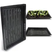 10 Pack Seed Starting Trays 13.7x10.6 Plastic Propagation Tray for Microgreens