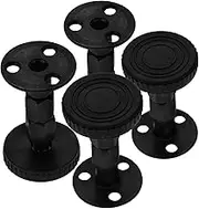 CONGARTENO 4pcs Adjustable Black Frame Anti-Shake Tool Headboard Fixing Stoppers for Versatile Noise for Beds and Cabinets Easy to Install Compatible Various