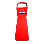 Croatia -Country Flag Nationality Kids Childrens Kitchen Apron