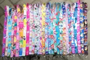 lot Cartoon mixs princess Alice Neck Straps Key Chains Lanyard ID Holder