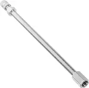 Extended Valve Stem for Car Tires Inflator Extension Rod Universal Fit Valve Stem Adaptor Metal Construction Effortless Inflation