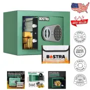 Smart Fireproof Safe Box with Sensor Light & Combination Lock, Perfect for Home