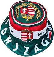 [Generisch] Hungary, Magyarország, Hungary Sun Hat, Fan Hat, Fishing Hat, Military Hat, Green, White, Red, 59