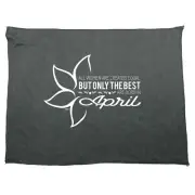 April All Women Are Created Equal - Funny Novelty Gym Sports Towel Gift Gifts