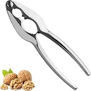 EZONEDEAL Nut Cracker, Stainless Steel Nut Crackers for All Nuts, Heavy Duty Nutcracker Tool, Nutcracker Walnut Cracker Heavy Duty Shell Cracker Seafood Pecan Walnut Opener Tool, Walnut Cracker Tool