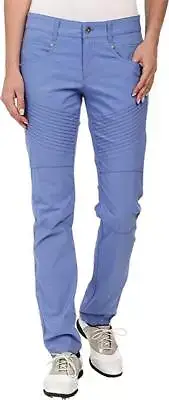 Bogner Women's Norisa-G Slim-Fitting Techno Stretch Pants Soft Sky Blue Pants