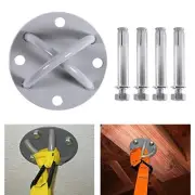 Yoga Ceiling Hook Gymnastic Rings Anchor 250kg Bracket Fittings