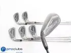 NEW Left Handed Cobra DARKSPEED 6-PW,GW IRON SET - KBS Regular Flex Steel 422668