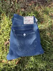True Religion Mens Jeans Size 32 Geno Relaxed Slim