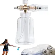 Foam Spray Car Wash - Power Washing Machine Spray Nozzles, Large Mouth Arrangement Foam Lance | Lance Wide Mouth Soap Cannon, Multifunctional Clean Accessories for Home Car Motorcycle