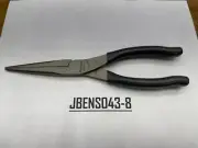 Snap-on Tools USA NEW DARK TITANIUM 9" Soft Grip Needle Nose Pliers 97ACFDT