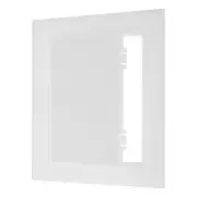 8x8 Inch(195x195mm) Removable Hinged Access Panel, Access Doors, White