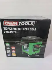 OEMTOOLS 24998 Workshop Creeper Seat Weight Capacity 286 lbs Red