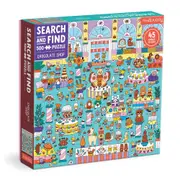 500pc Mudpuppy Search & Find Kids Jigsaw Puzzle 51x51cm Chocolate Shop 8+
