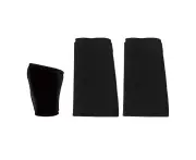 Elbow Sleeve Knee Sleeve Leg Sleeve Gloves Set- Black