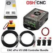 CNC xPRO V5 USB 4 Axis Motion Card Controller Bundle for Wood CNC Router Mill
