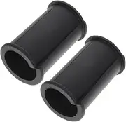 GREENADSCAPE 4sets Microphone Accessories Shock Absorbing Cover Rubber Gasket Pop Filter for Pc Microphone 2pcs*4