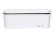 THANKO Super Fast Rice Cooker TKFCLBRC Lunch Box for one person White AC100V
