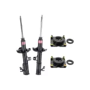 2 Front KYB Shock Absorbers + Strut Mount Kit for Mazda MPV LW AJ GY Wagon 99-06