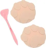 ERINGOGO 1Set Food Lid Replaceable Pet Food Covers with Spoon Wear Resistant Easy to Use Keeps Food Fresh Dishwasher Safe for Cat and Dog Canned Food