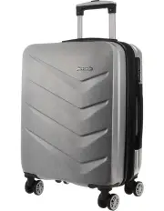 [PIERRE CARDIN] Avion 54cm Cabin Hard Shell Case in Silver