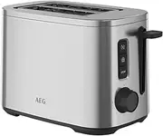 [AEG] T5-1-4ST Toaster Deli 5/7 Toast Settings/Countdown Timer/Stop, Defrost/Reheat Button/Automatic Centering/Cool Touch Housing/Wide Slots/Crumb Drawer/Stainless Steel