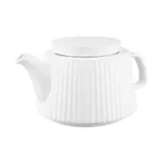 Avanti Siena 950ml Stoneware Teapot w/ Infuser Tea Brewing Maker Kettle White