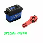 Power HD WP-23KG Waterproof High Torque Titanium Servo Horn Red ARRMA SAVOX LOSI