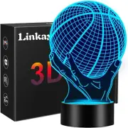 Linkax Basketball Accessories Gifts: Light Up 3D...